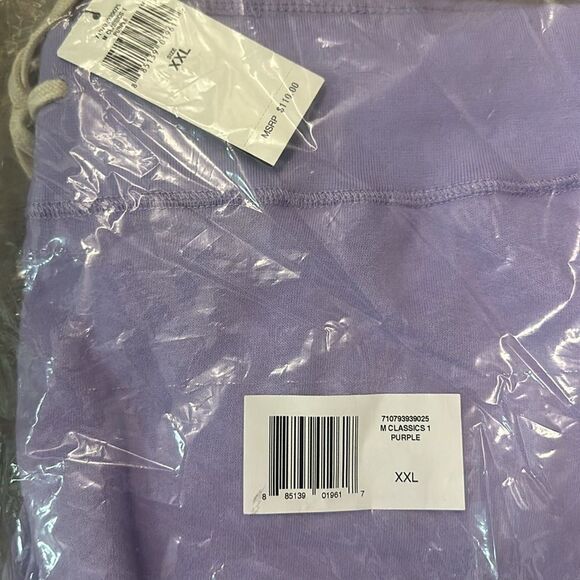 Polo Ralph Lauren Relaxed Fit Sweatpants Cotton Blend Fleece Violet Size XXL - Picture 6 of 7
